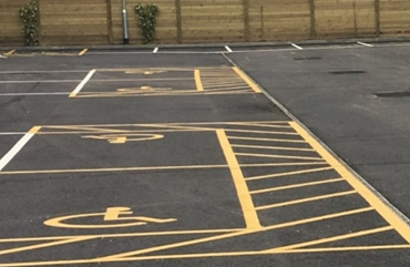 Ibbco Civil Engineering Ltd, Line Marking Disabled Bay