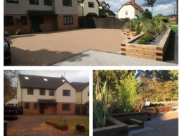 Resin Before and After Driveway- Ibbco Civil Engineering Ltd