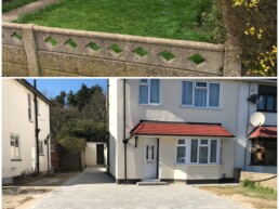 Driveway Before and After- Ibbco Civil Engineering Ltd