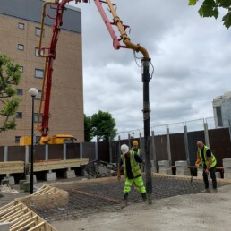 Boatman's House Concrete Pour- Ibbco Civil Engineering Ltd