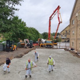 Weston House Concrete Walking- Ibbco Civil Engineering Ltd